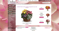 Desktop Screenshot of daltonflowers.net